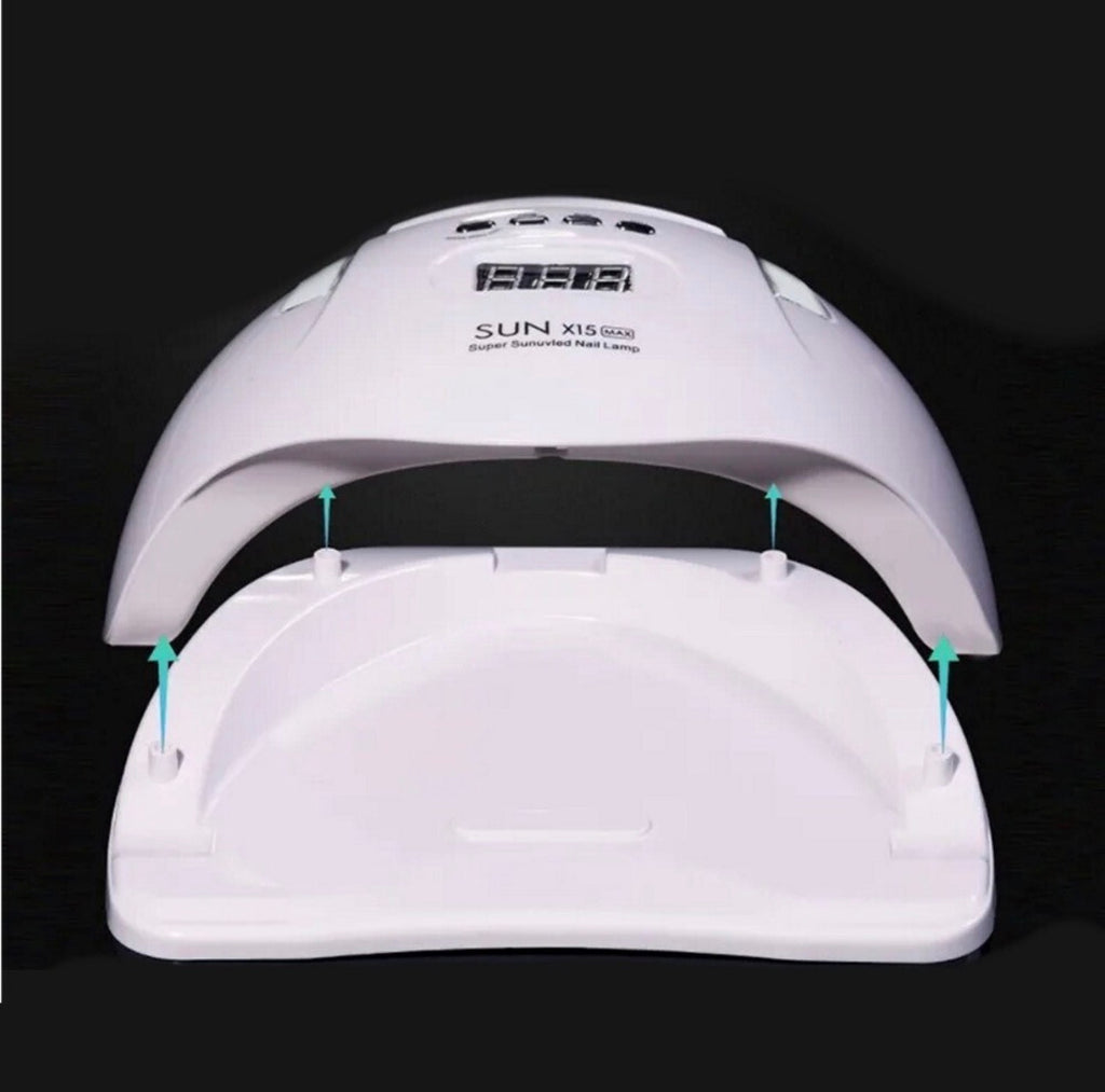 X15 Max Φουρνάκι Νυχιών UV 180W Λευκό