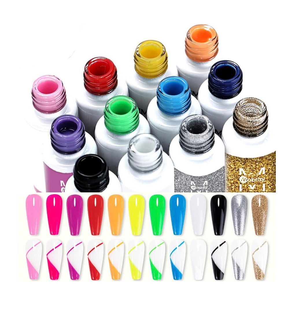 Ημιμόνιμο Βερνίκι Νυχιών 12 Nail Art