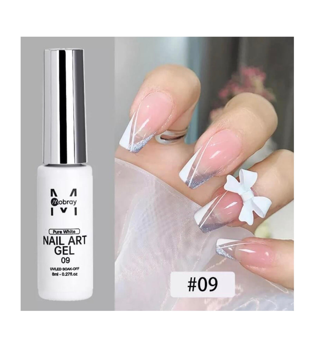 Nail Art Gel Νυχιών Πολύχρωμο
