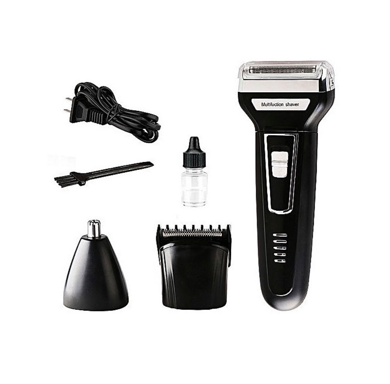 Kemei KM-6558 Ξυριστική Μηχανή Προσώπου Απλές Μπαταρίες / Επαναφορτιζόμενη