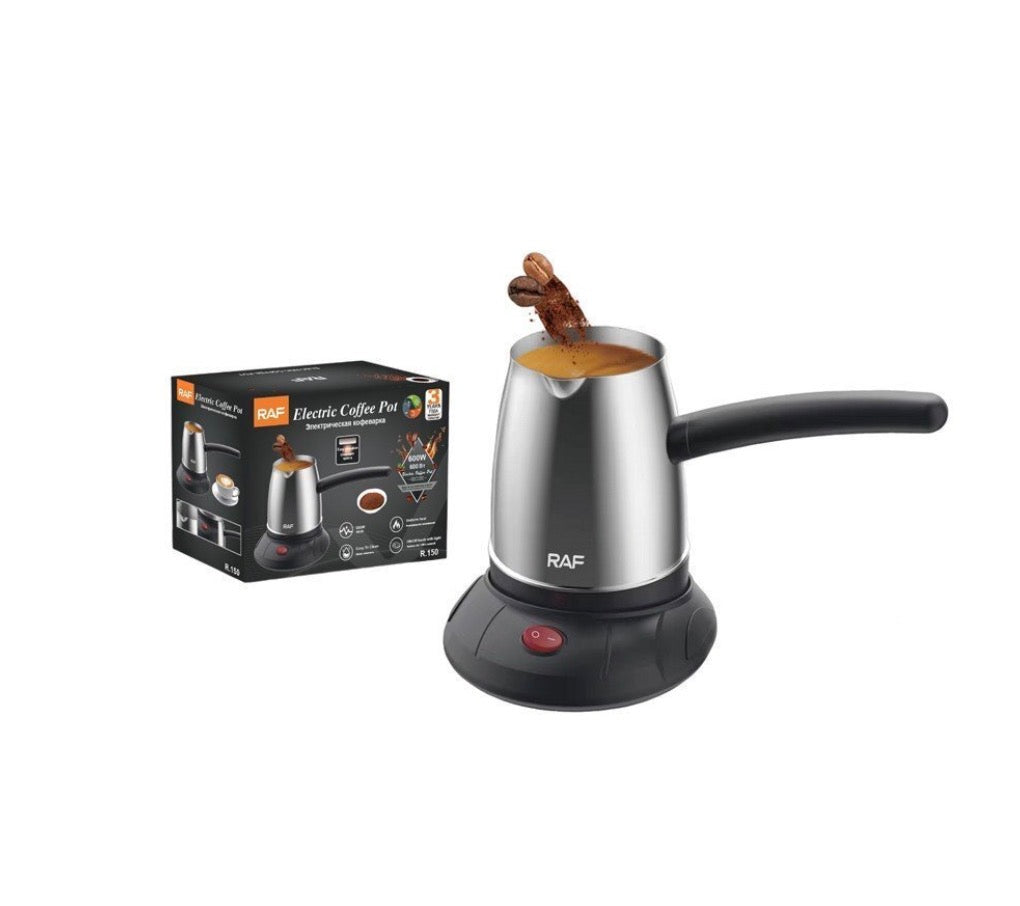 Raf R.125 Ηλεκτρικό Μπρίκι 600W με Χωρητικότητα 500ml Inox