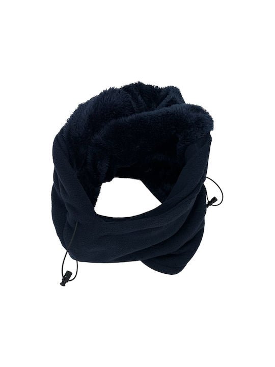 Angel Shopping Ζεστή Κουκούλα Fleece 6 Σε 1 Μπλε