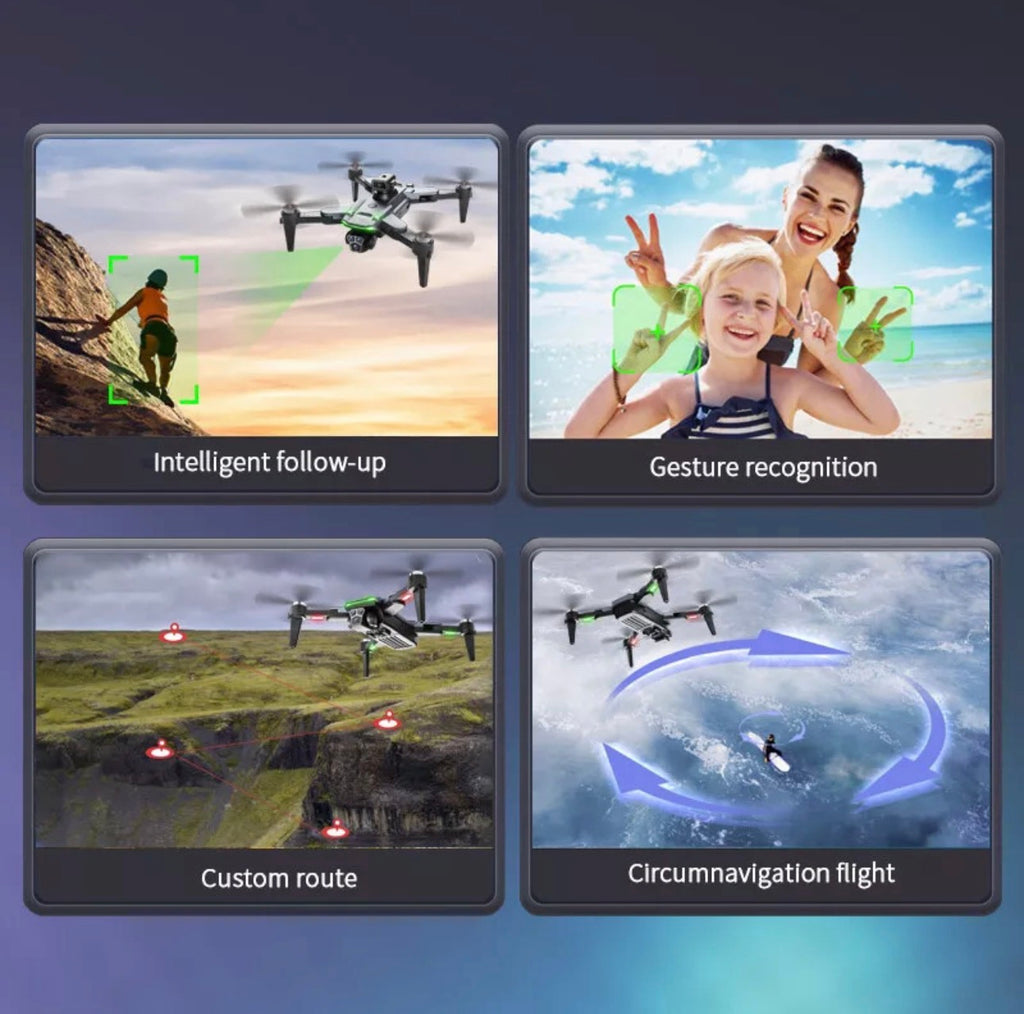 Drone S166 5G με GPS & Κάμερα 4K, Βίντεο 1080p Μαύρο Drones