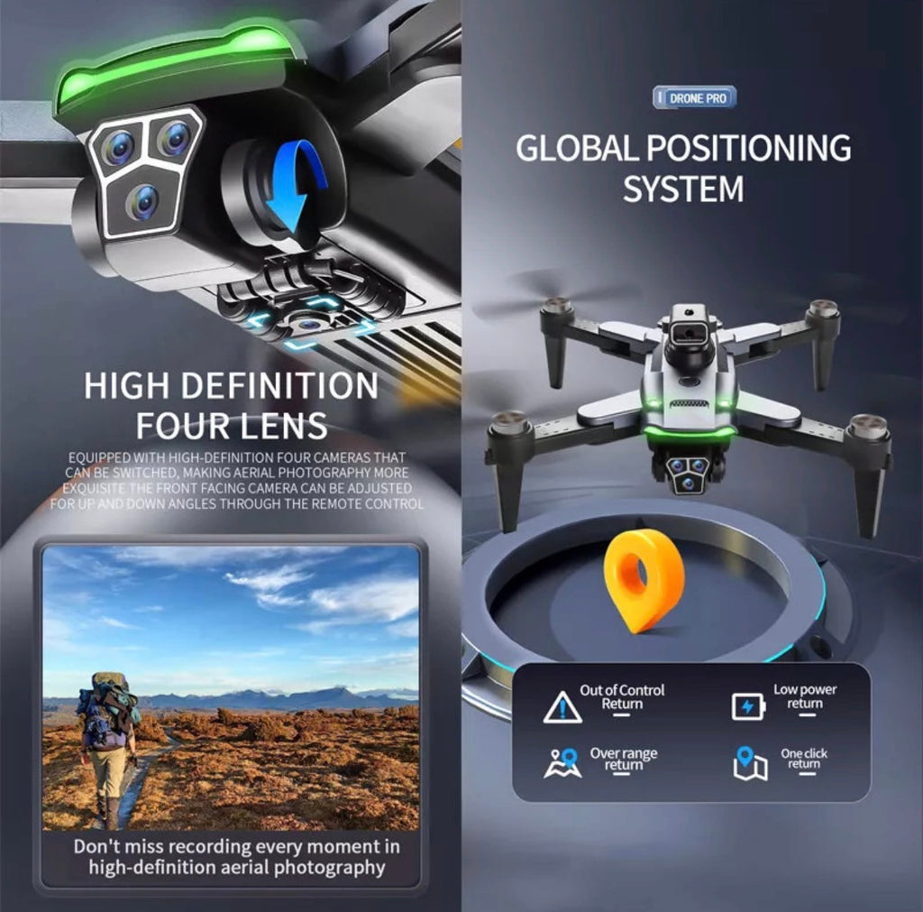 Drone S166 5G με GPS & Κάμερα 4K, Βίντεο 1080p Μαύρο Drones