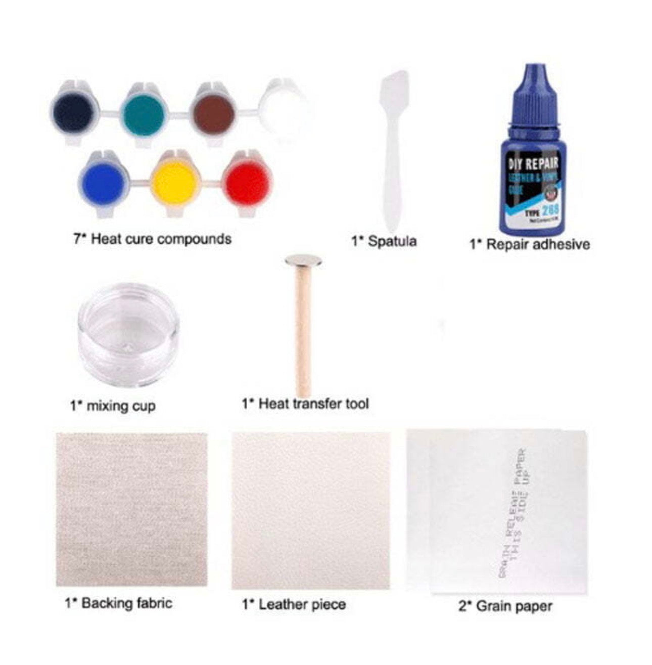 Jiageng Xf06 Kit Επιδιόρθωσης για Ταπετσαρίες - Δέρματα Αυτοκινήτου Είδη Επιδιόρθωσης Αυτοκινήτου