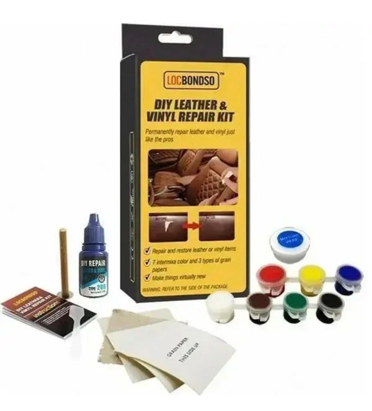 Jiageng Xf06 Kit Επιδιόρθωσης για Ταπετσαρίες - Δέρματα Αυτοκινήτου Είδη Επιδιόρθωσης Αυτοκινήτου