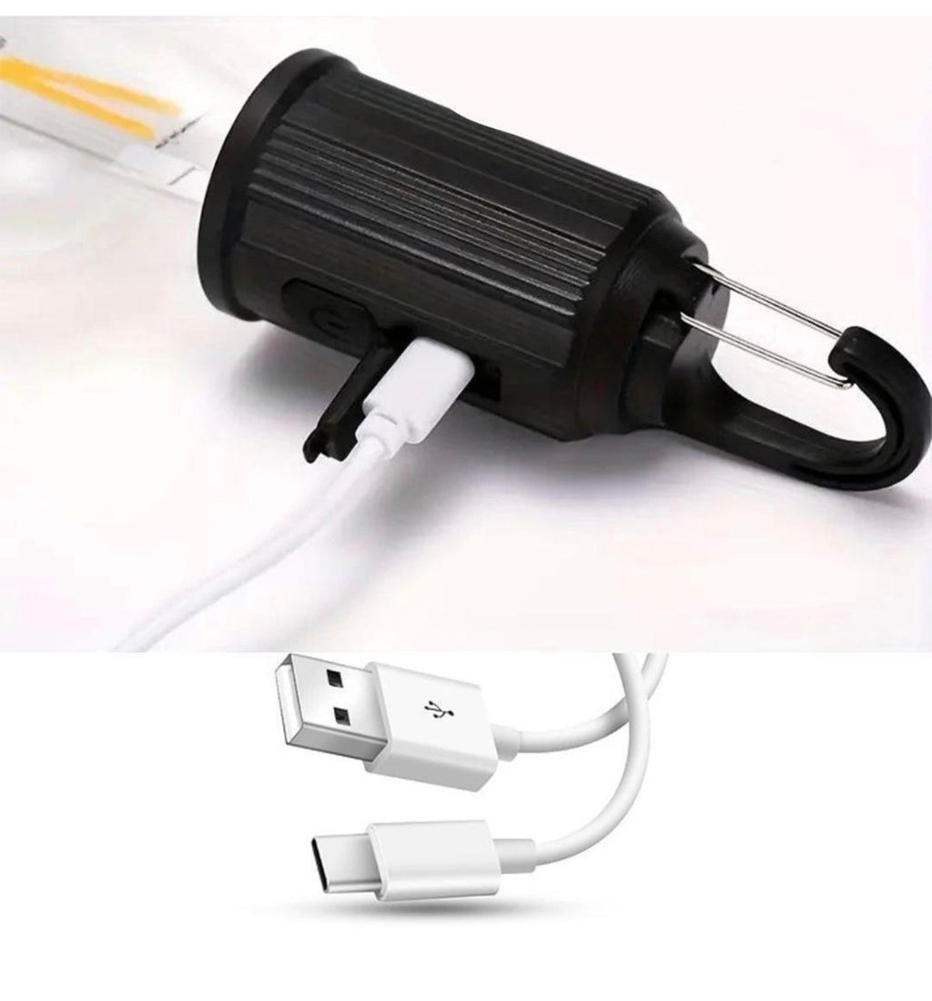 8802 Λάμπα Led Επαναφορτιζόμενη για Camping με Φακό Προϊόντα Φωτισμού Camping