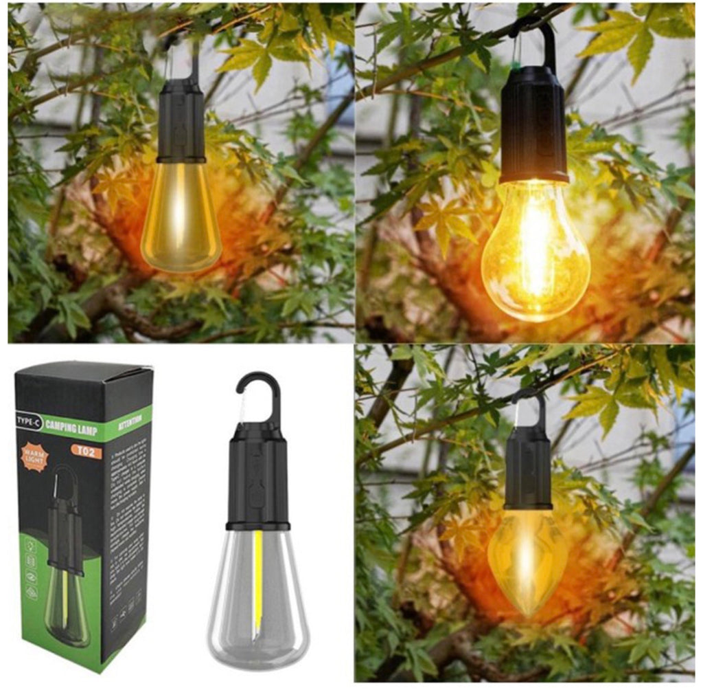 8802 Λάμπα Led Επαναφορτιζόμενη για Camping με Φακό Προϊόντα Φωτισμού Camping