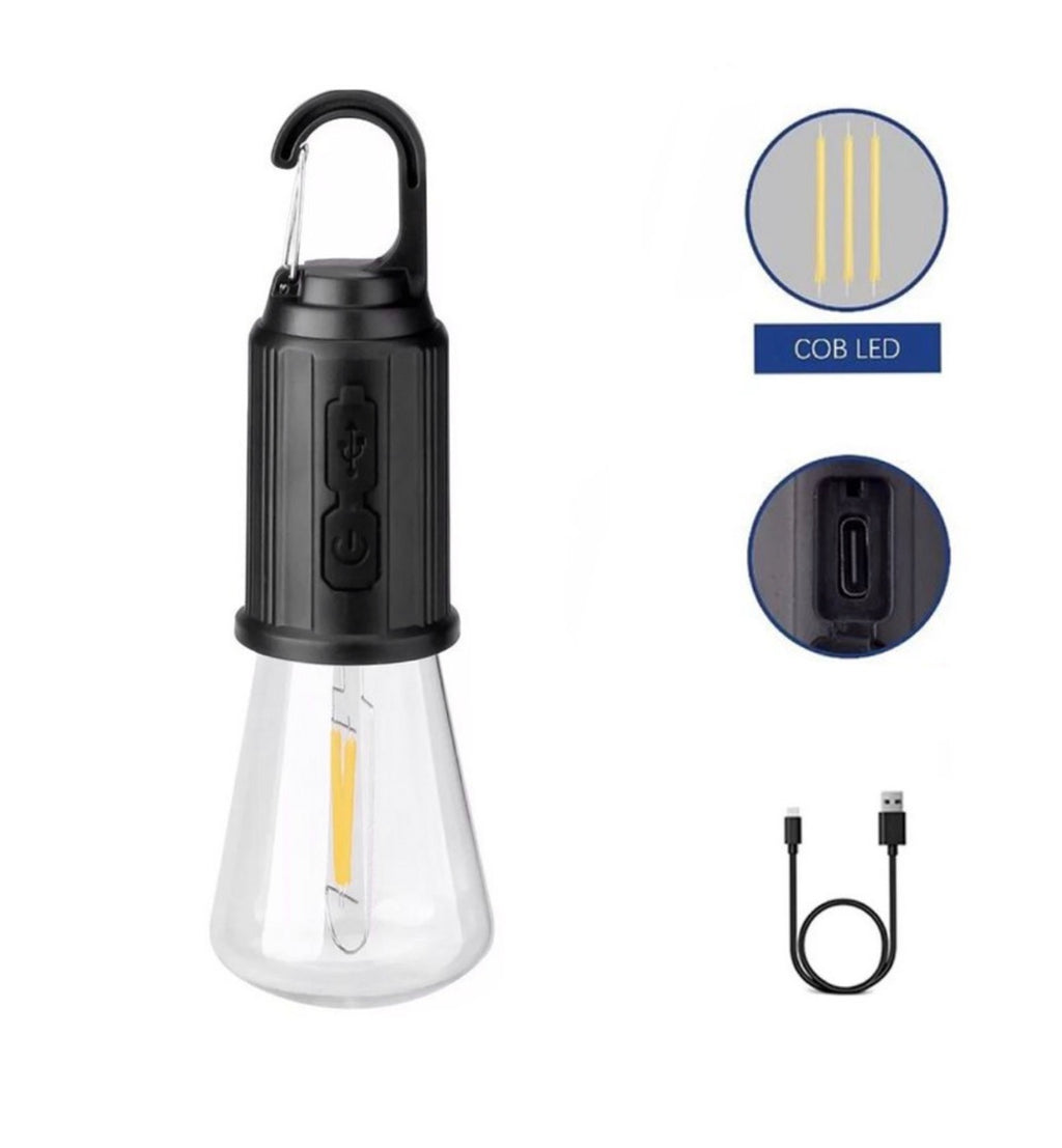 8802 Λάμπα Led Επαναφορτιζόμενη για Camping με Φακό Προϊόντα Φωτισμού Camping