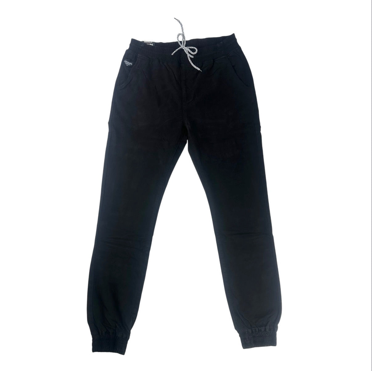 Angel Shopping Ανδρικό Παντελόνι Jogger με Λάστιχο και Κορδόνι Μαύρο
