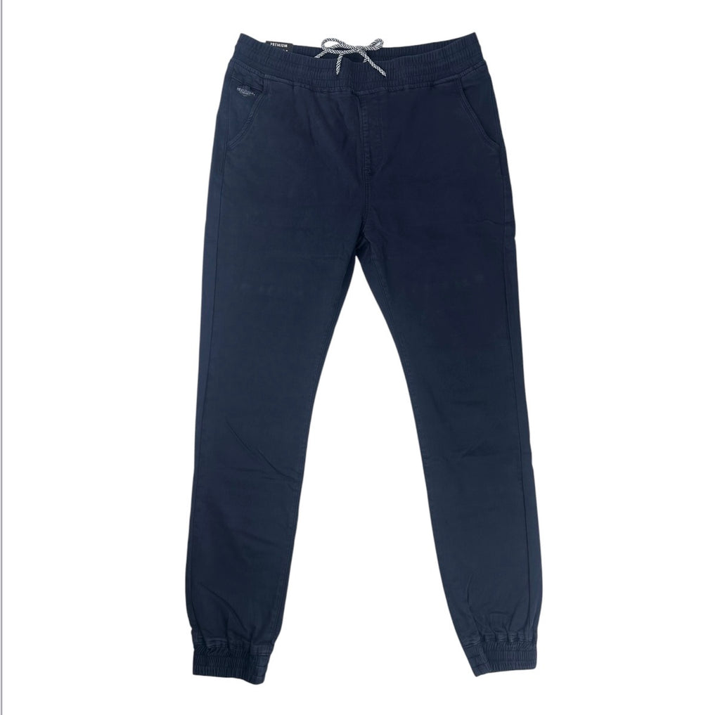 Angel Shopping Ανδρικό Παντελόνι Jogger με Λάστιχο και Κορδόνι Μπλε