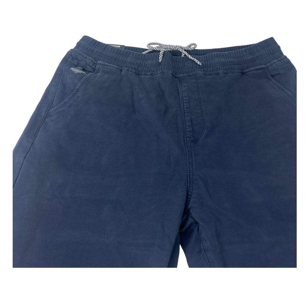 Angel Shopping Ανδρικό Παντελόνι Jogger με Λάστιχο και Κορδόνι Μπλε