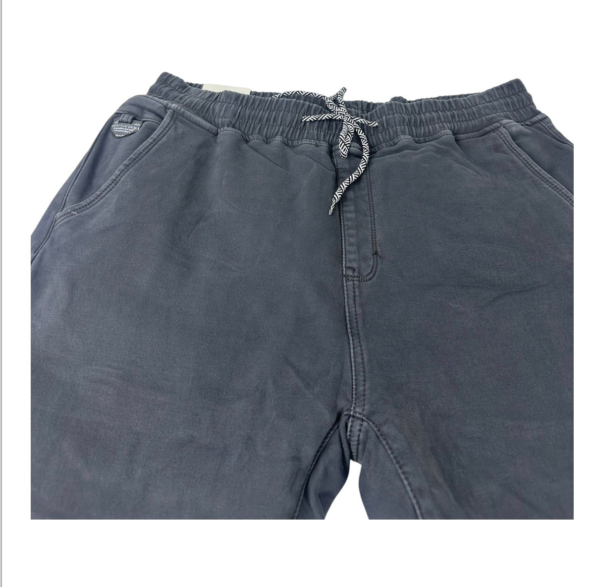Angel Shopping Ανδρικό Παντελόνι Jogger με Λάστιχο και Κορδόνι Γκρι