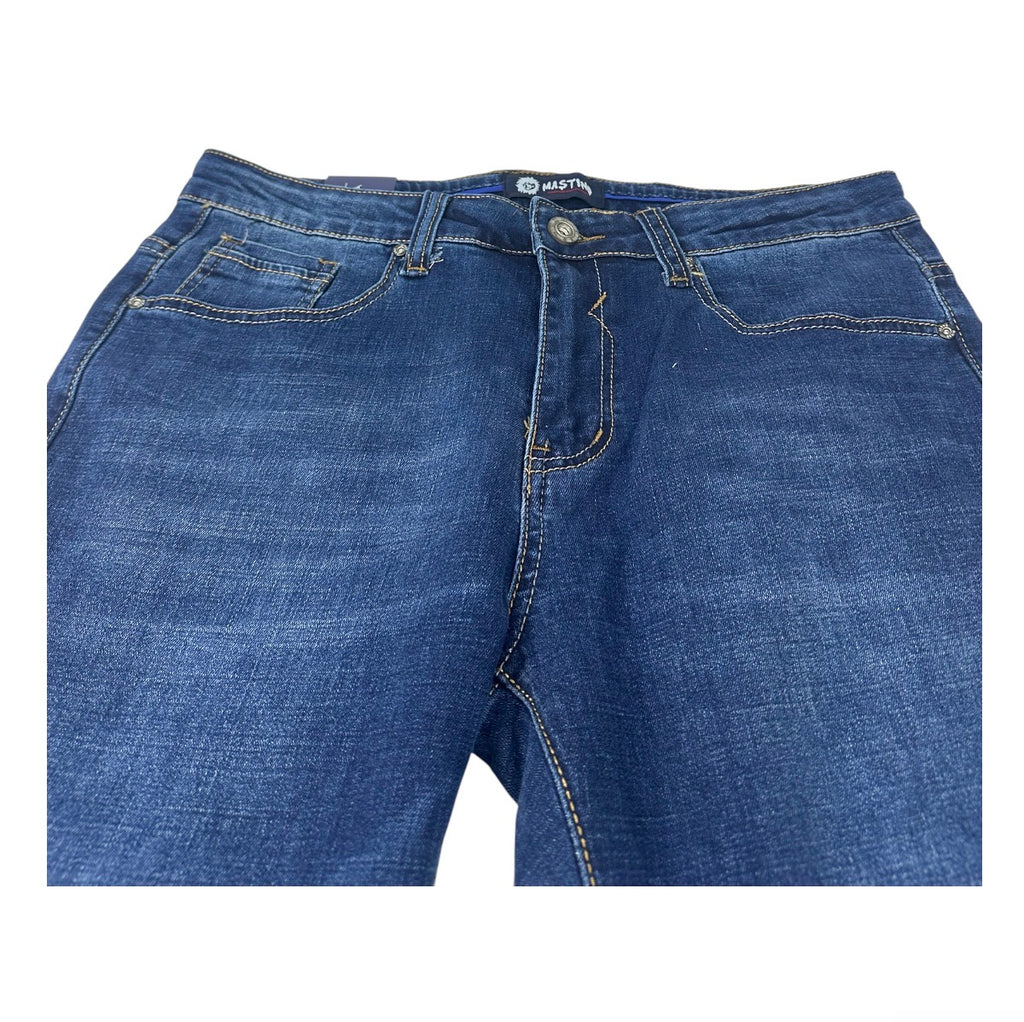 Mastino Ανδρικό Τζιν Παντελόνι Regular Fit Μπλε