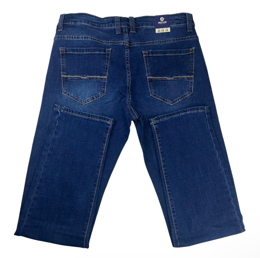 Mastino Ανδρικό Τζιν Παντελόνι Regular Fit Μπλε
