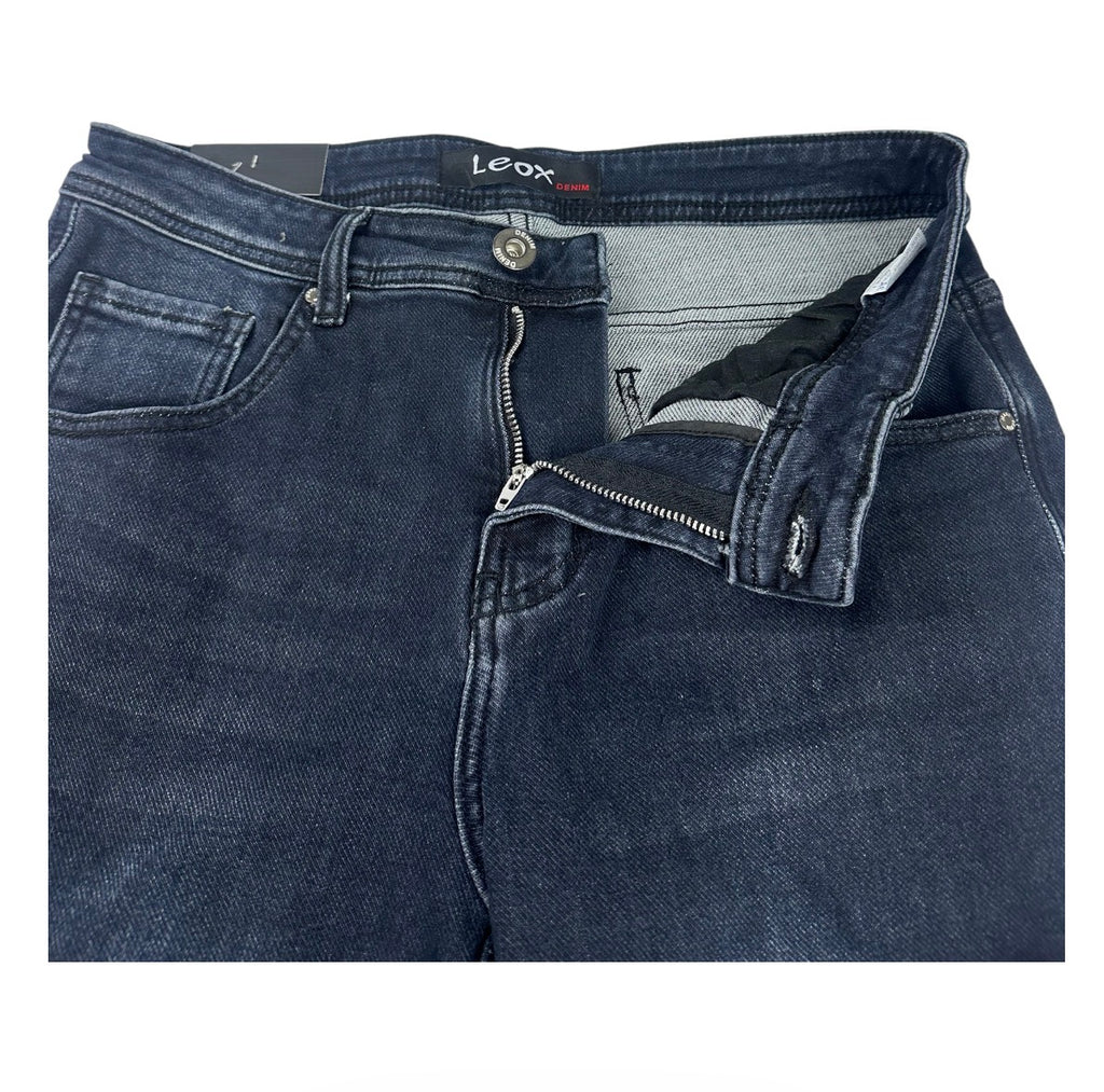 Angel Shopping Ανδρικό Τζιν Παντελόνι Cargo Jogger Σκούρο Μπλε