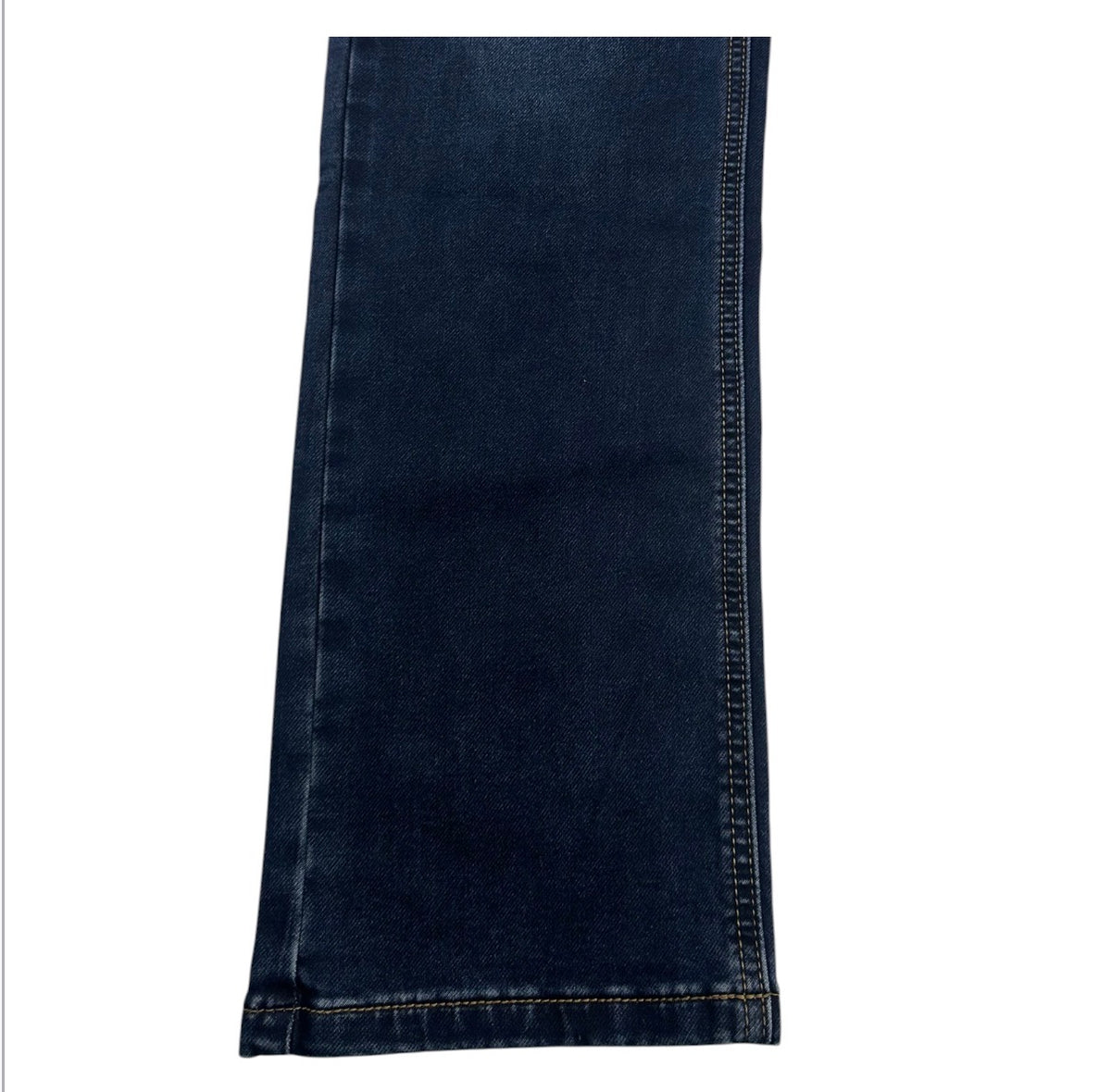 Angel Shopping Ανδρικό Τζιν Παντελόνι Regular Fit με Ζώνη Μπλε
