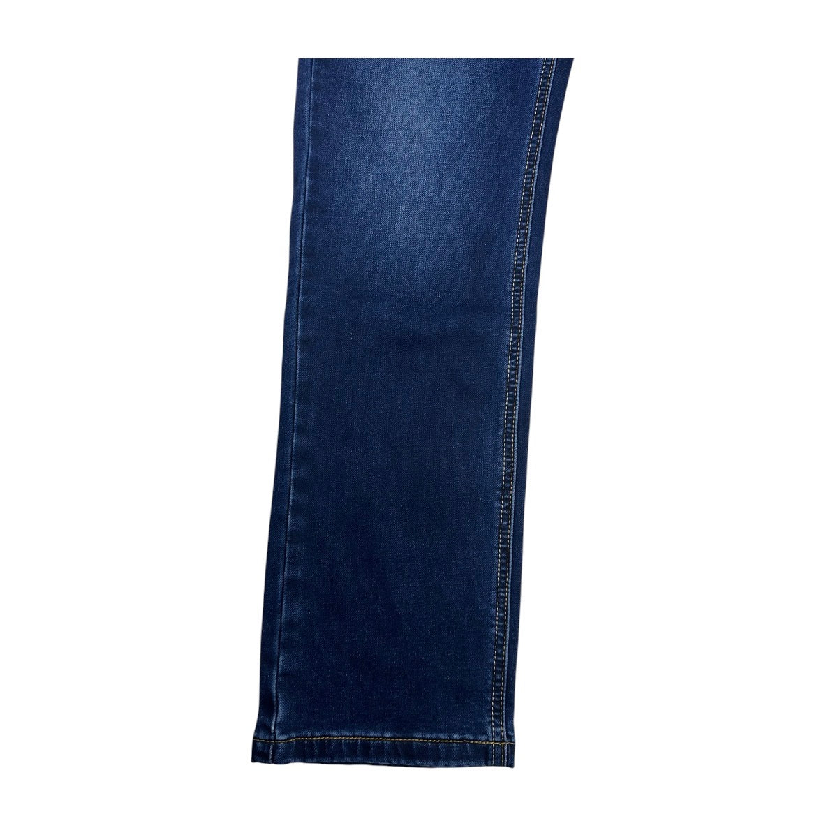 Angel Shopping Ανδρικό Τζιν Παντελόνι Regular Fit με Ζώνη Μπλε
