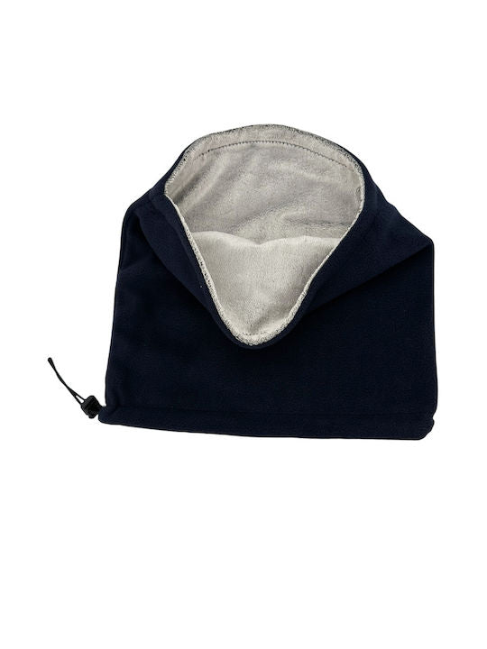 Περιλαίμιο Αναβάτη Μοτοσυκλέτας Fleece Μπλε