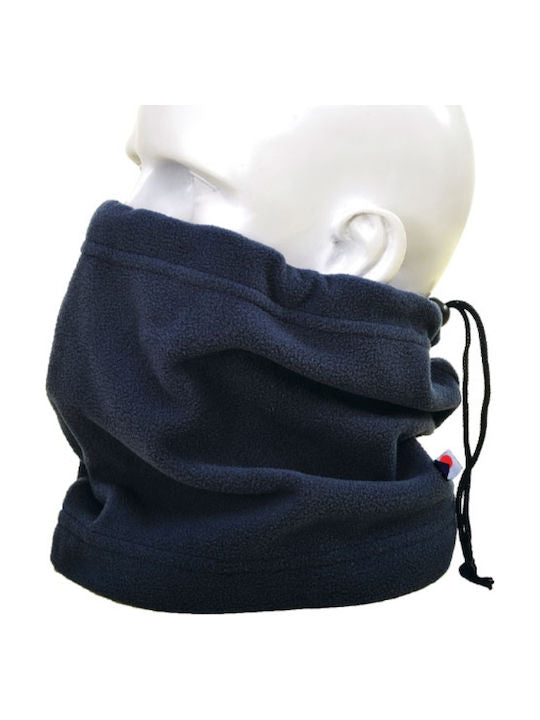 Περιλαίμιο Αναβάτη Μοτοσυκλέτας Fleece Μπλε