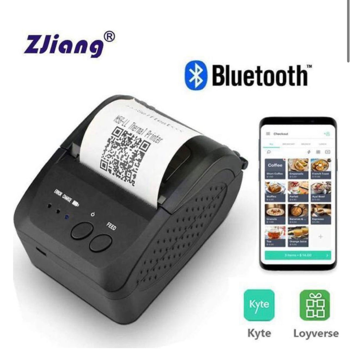 Φορητός Εκτυπωτής Ετικετών Bluetooth