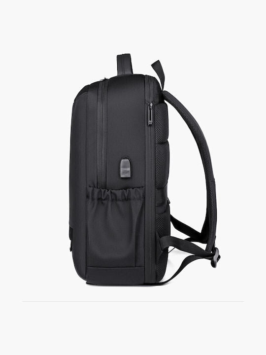 R&J Backpack Αδιάβροχο 25lt Μαύρο - Angel shopping