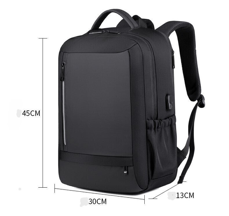 R&J Backpack Αδιάβροχο 25lt Μαύρο - Angel shopping