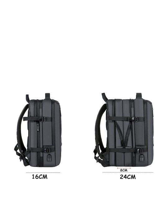 Backpack Αδιάβροχο 30lt Μαύρο
