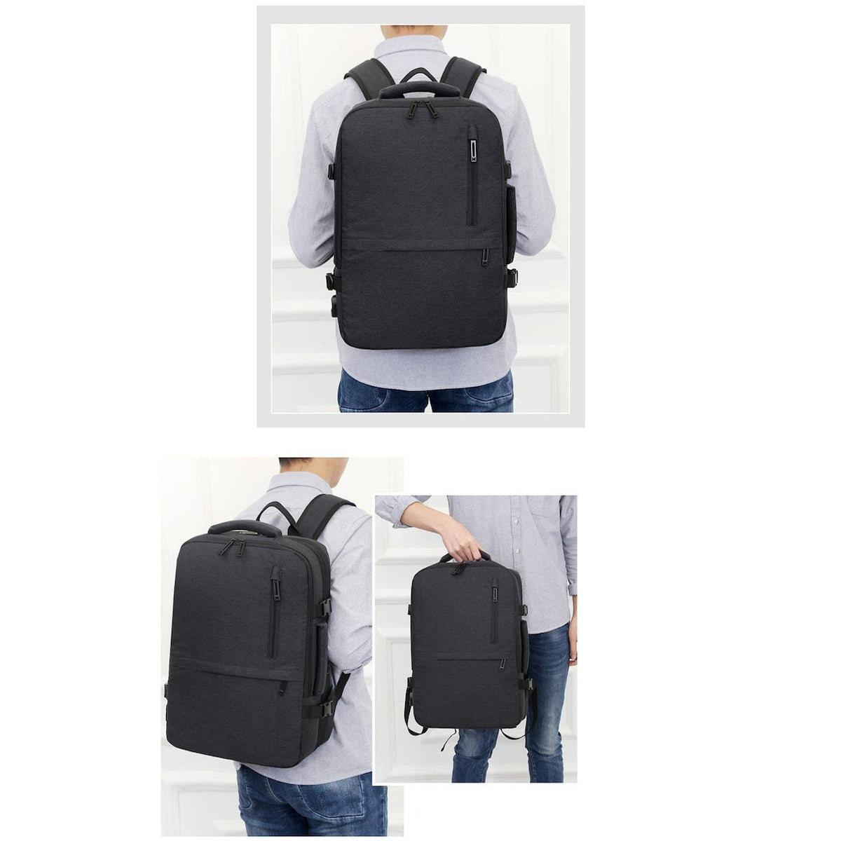 Backpack Αδιάβροχο 30lt Γκρι - Angel shopping