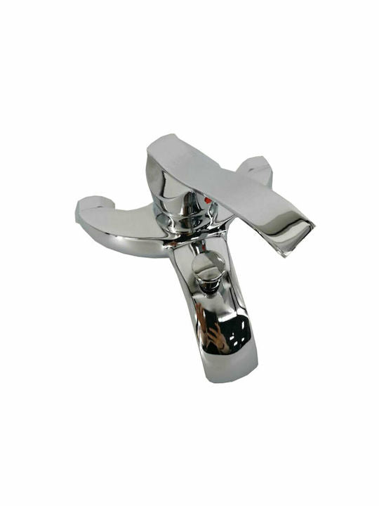 Poly-40 Bathtub Mixer Silver