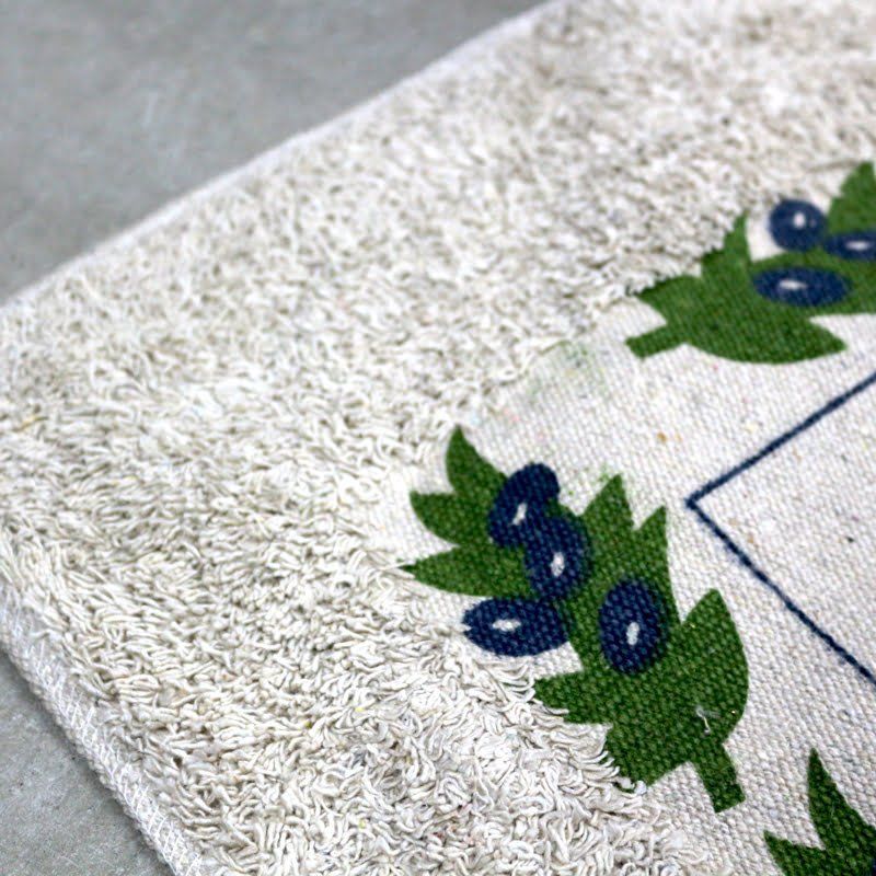 Βαμβακερό πατάκι μπάνιου 40x60cm Halkidiki- Bathroom mat