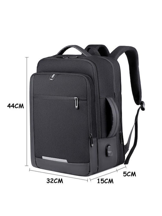 Waterproof Backpack for 15.6" Laptop in Black