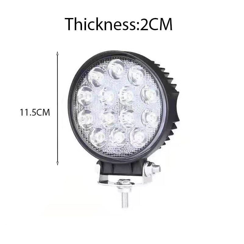 Προβολέας αυτοκινήτου στρογγυλό 42W - LED Car Super Power Irradiation Lamp