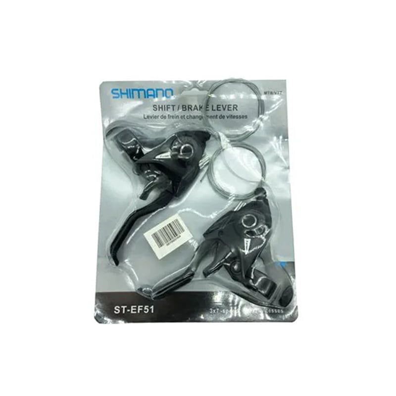 Λευγεδομανέτα - Λεβιέ ταχυτήτων ποδηλάτου Shimano ST-EF51 3x7 -Speed