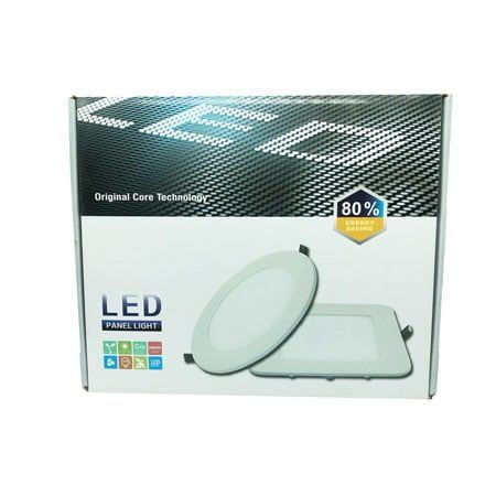 LED φωτιστικό οροφής 9W 220V - LED PANEL LIGHT SQUARE WHITE - Angel shopping