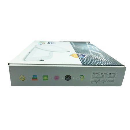 LED φωτιστικό οροφής 9W 220V - LED PANEL LIGHT SQUARE WHITE - Angel shopping