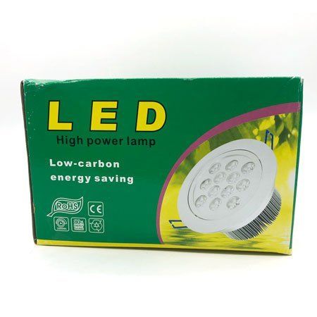 LED φωτιστικό οροφής 12*1W - LED HIGH POWER LAMP - Angel shopping