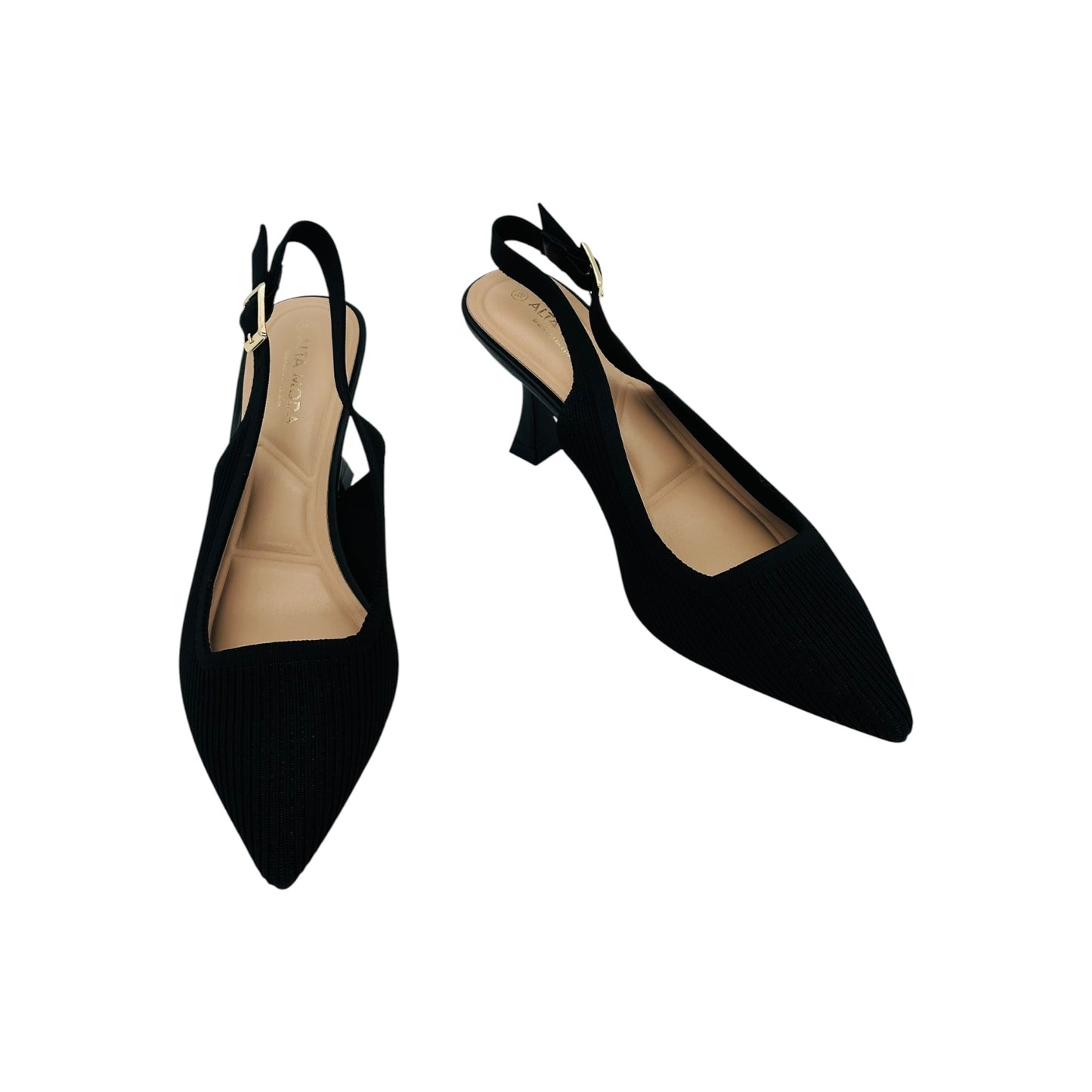 DIAMANTIQUE Γυναικείες Slingback Γόβες Μαύρο