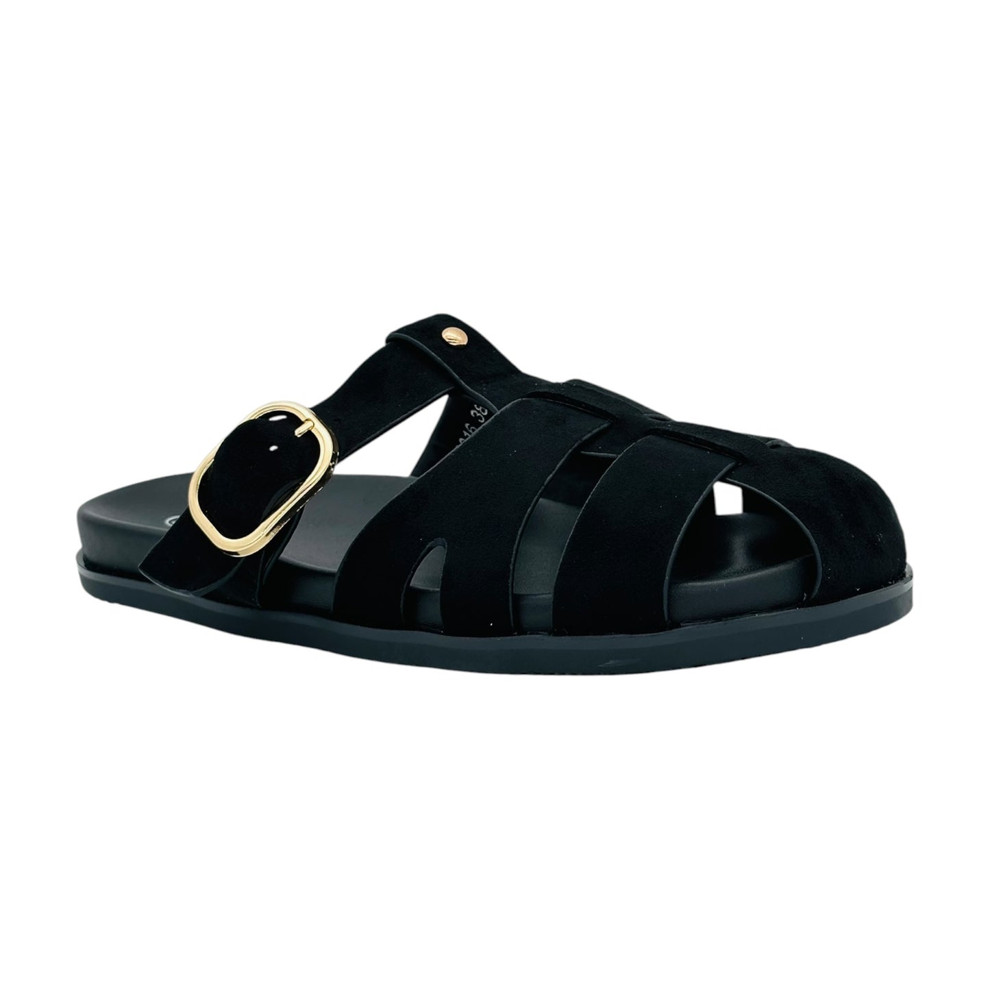 Angel Shopping Γυναικεία Σανδάλια Μαύρο