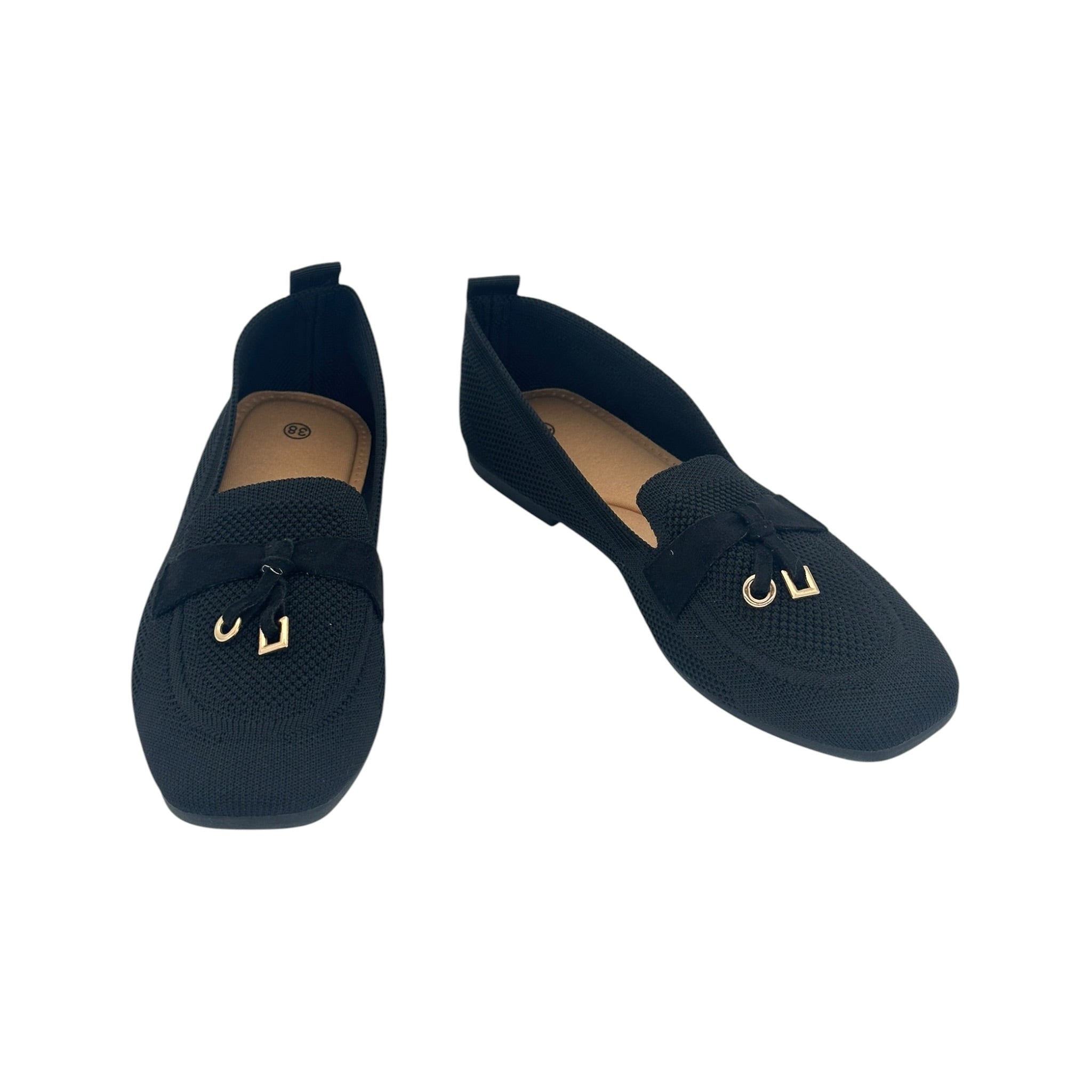 Angel Shopping Γυναικεία loafers Μαύρο - Angel shopping