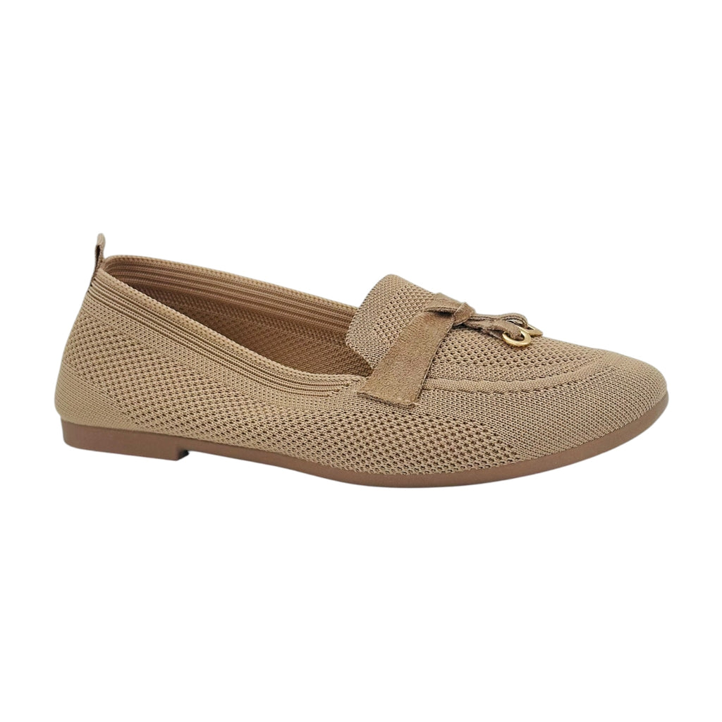 Angel Shopping Γυναικεία loafers Μπεζ - Angel shopping