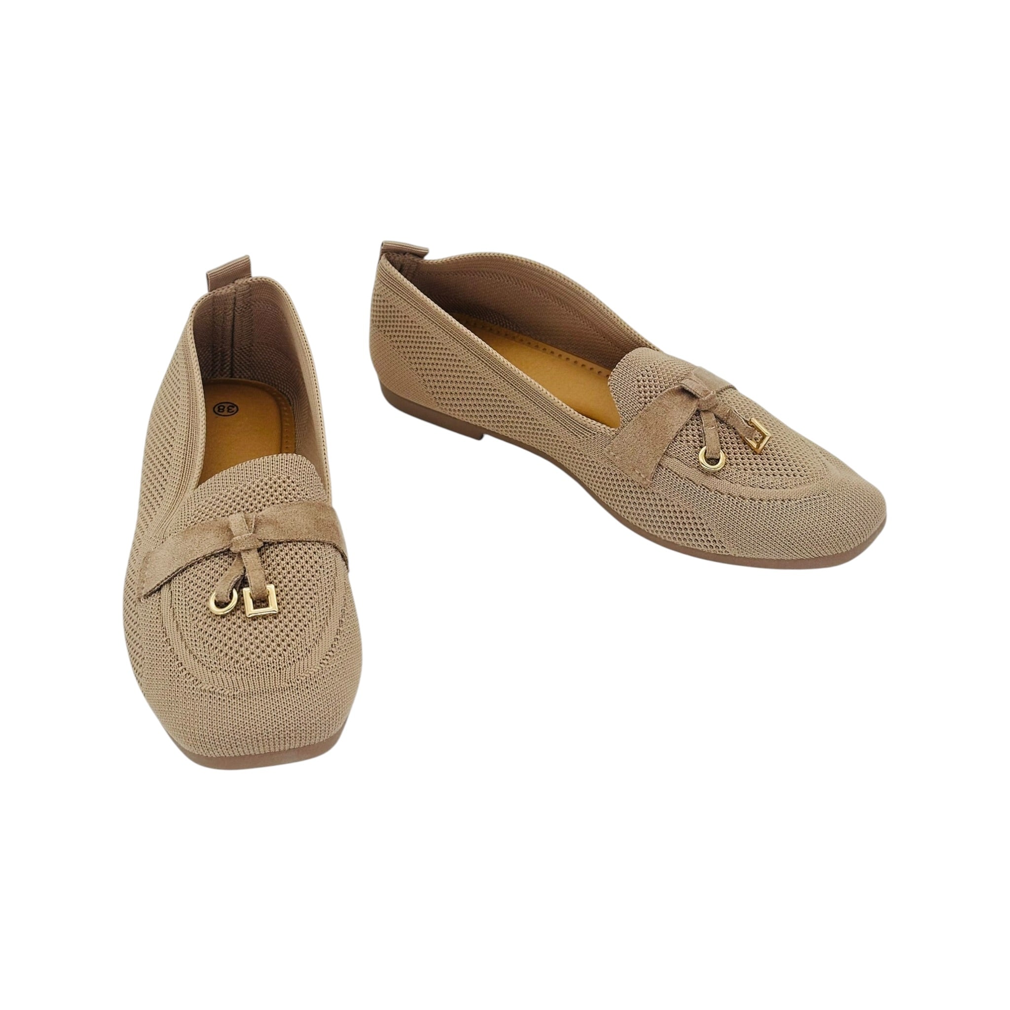 Angel Shopping Γυναικεία loafers Μπεζ - Angel shopping