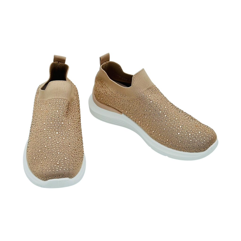 Plato Γυναικεία Sneakers Μπεζ - Angel shopping