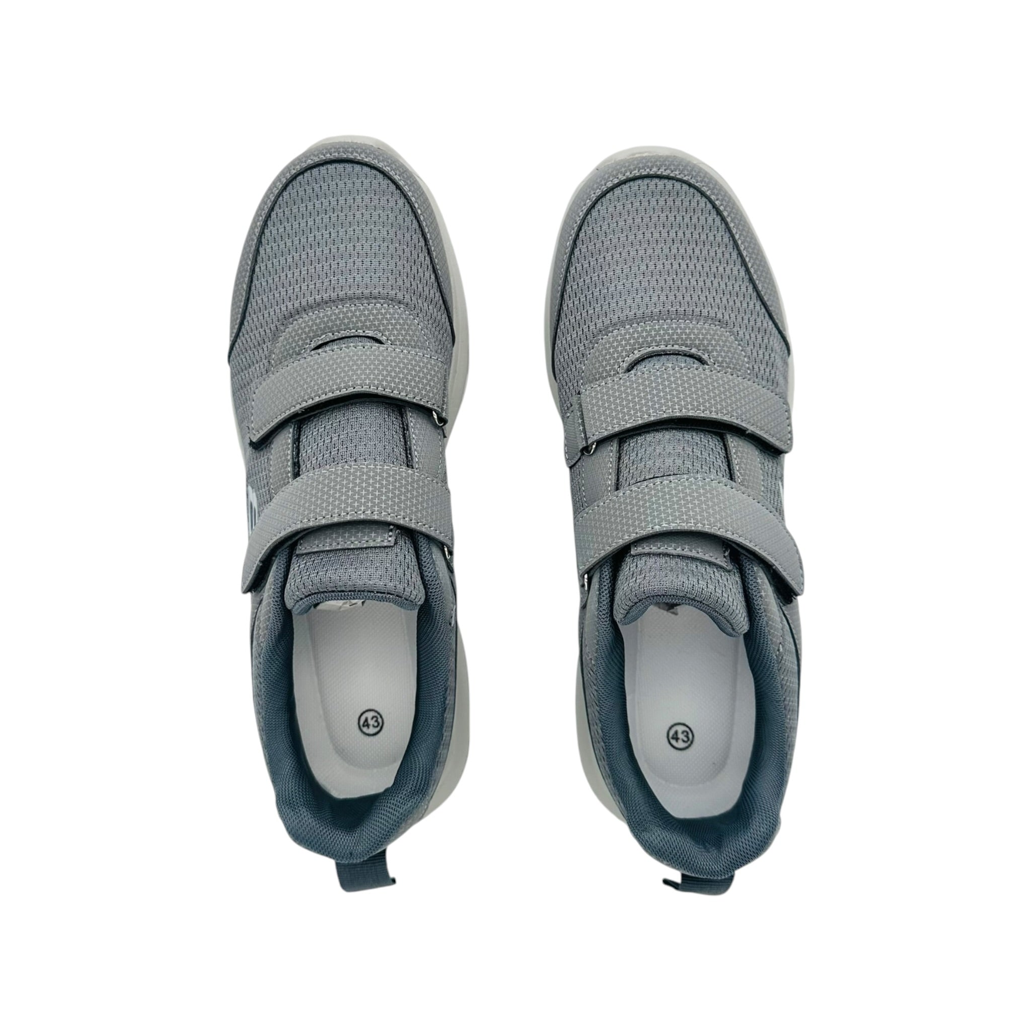 Angel Shopping Ανδρικά Αθλητικά Sneakers με Σκρατς Γκρι - Angel shopping