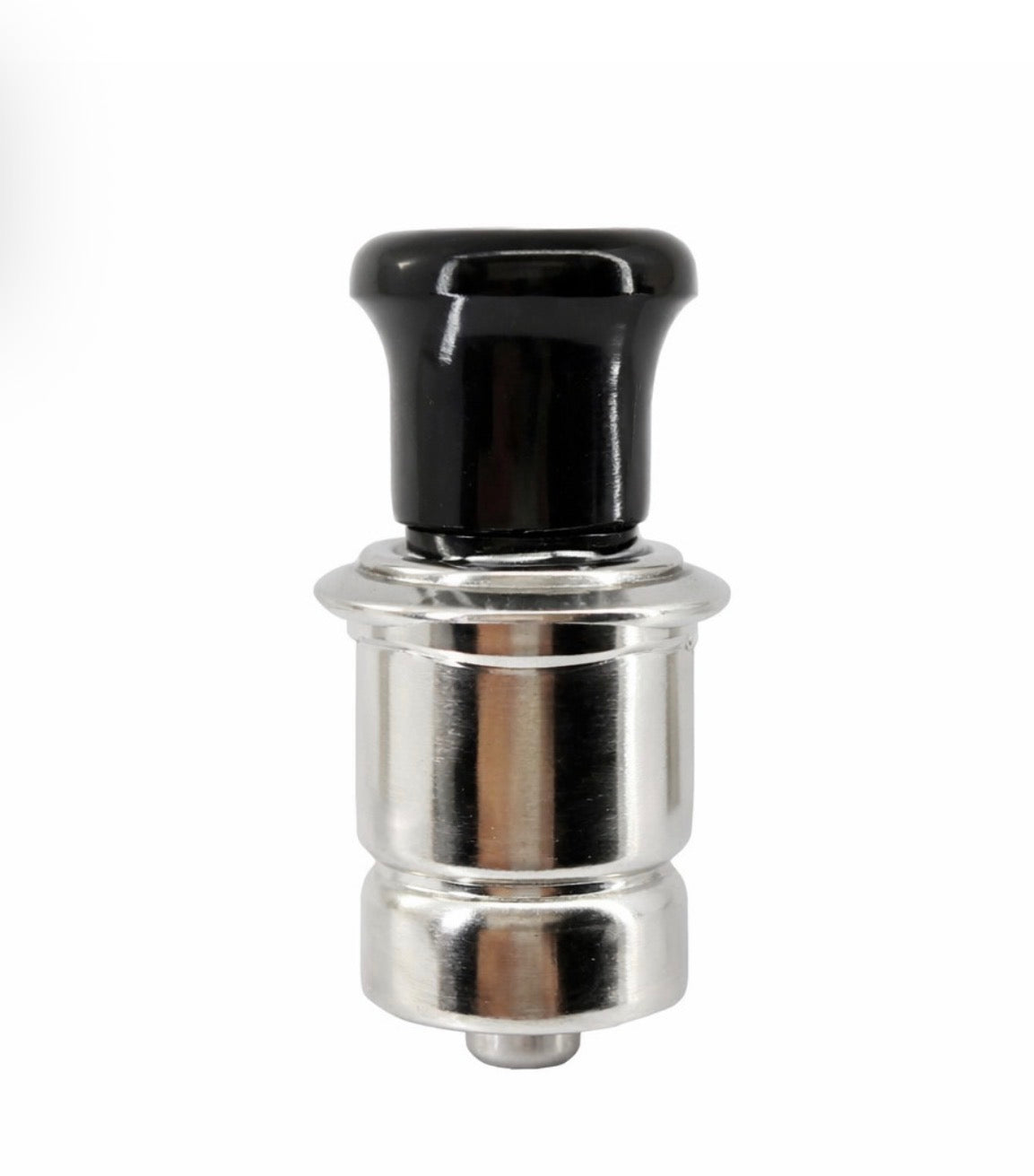 Αναπτήρας Αυτοκινήτου 12v Universal Μεταλλικός & Πλαστικός Μαύρο Χρωμέ Πρίζα Αναπτήρα Qp-92867 - Angel shopping