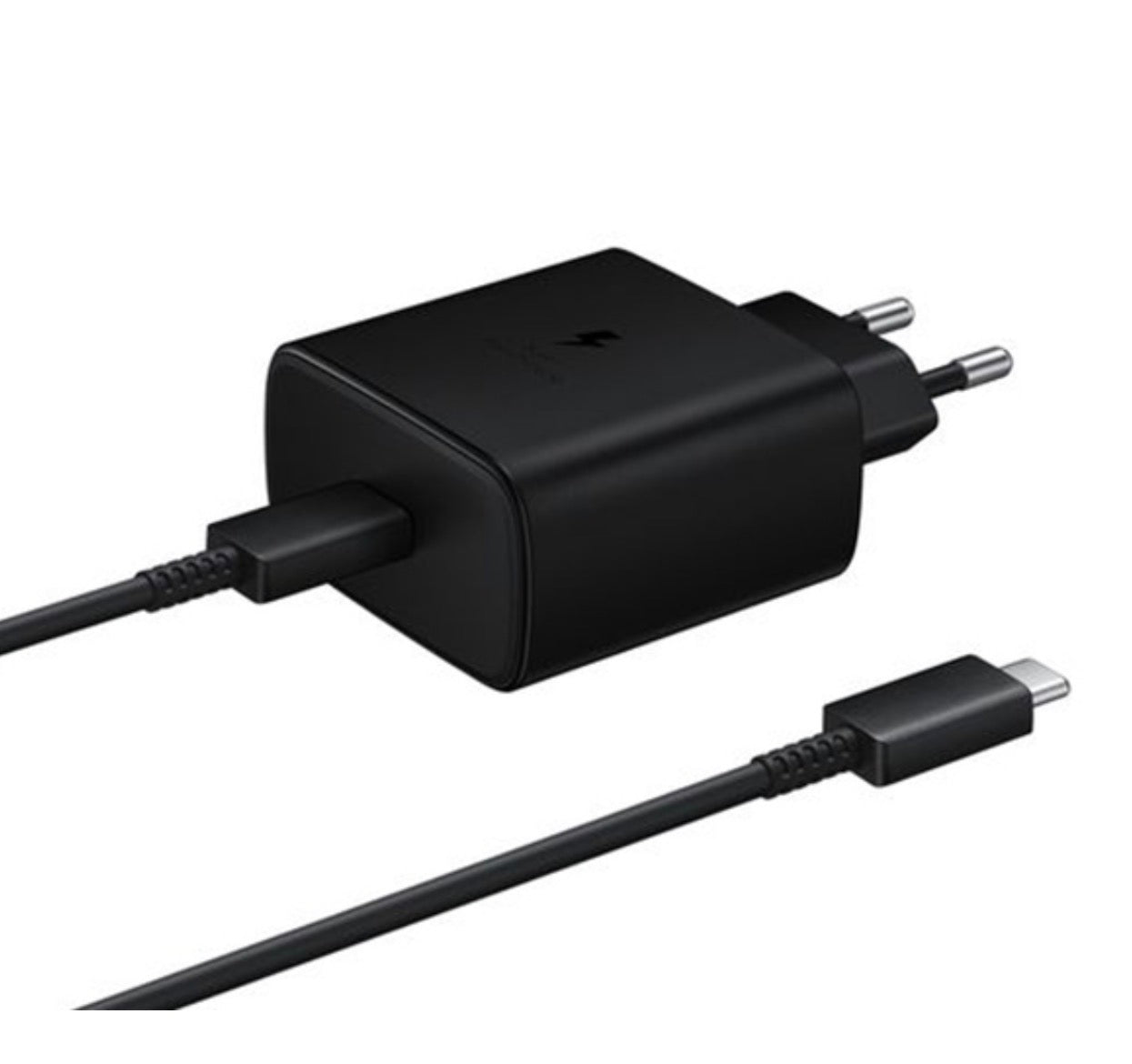 Treqa Φορτιστής με Θύρα USB-C και Καλώδιο USB-C 45W Μαύρο - Angel shopping
