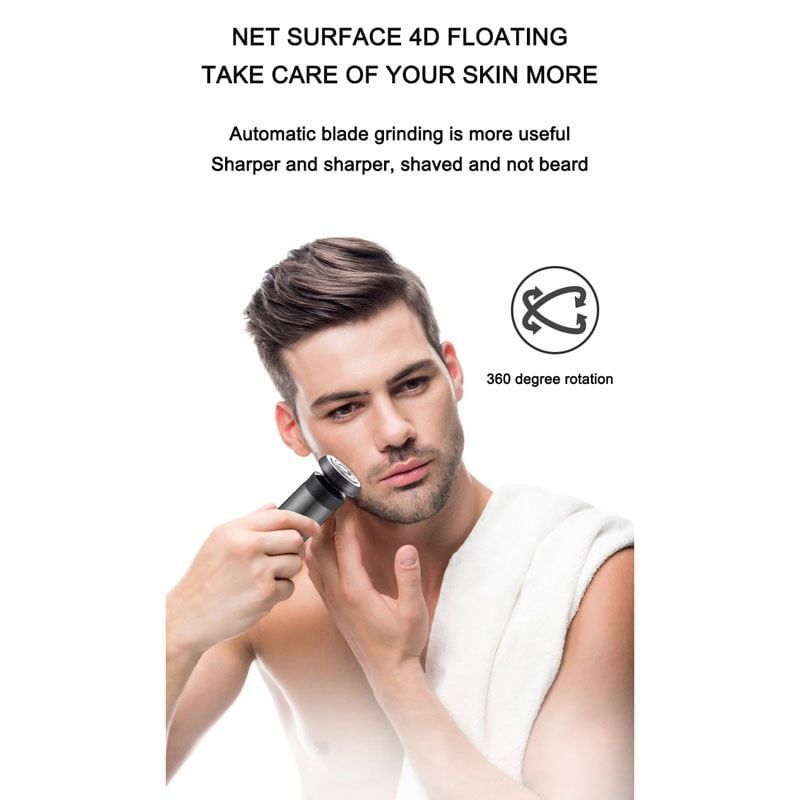 QIAOYANG Ξυριστική επαναφορτιζόμενη μηχανή mini - 2in1 mini shaver QA-TX26