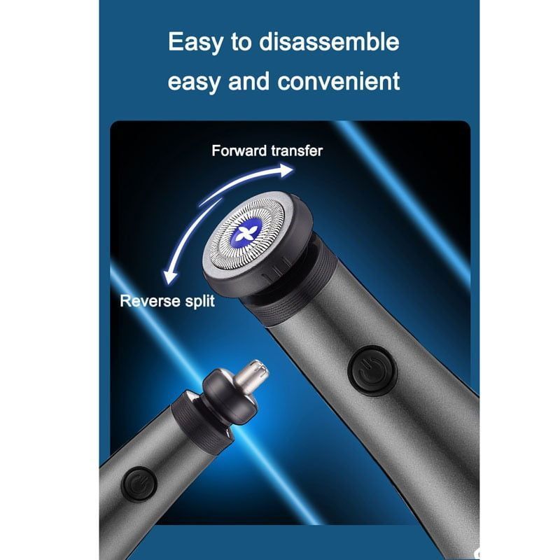 QIAOYANG Ξυριστική επαναφορτιζόμενη μηχανή mini - 2in1 mini shaver QA-TX26