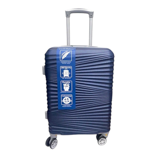 Ormi Βαλίτσα Ταξιδίου Καμπίνας Σκληρή με 4 Ρόδες Ύψους 55εκ. ESH-L12 Μπλε