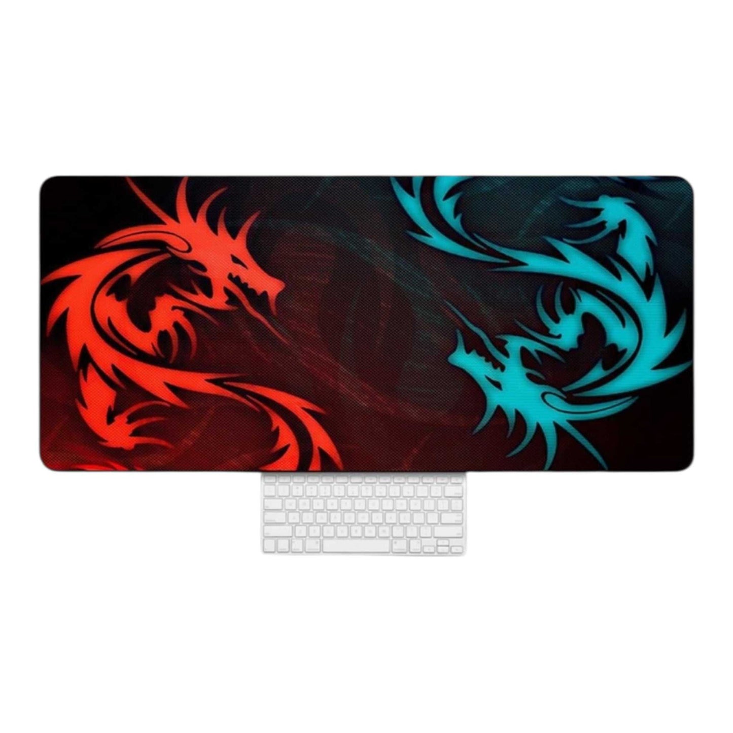 Anti-slip Gaming Mouse Pad XXL 900mm Double Dragon μαυρο